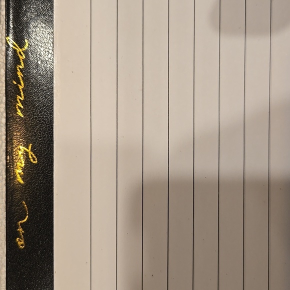 BADGLEY MISCHKA EMBELLISHED VELVET NOTEBOOK. 135 PAGES. - Picture 9 of 9